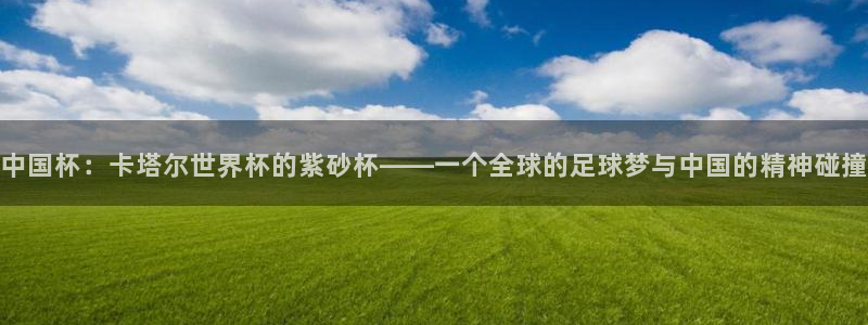 世界杯官网:中国杯:卡塔尔世界杯的紫砂杯——一个全球的足球梦与中国的精神碰撞